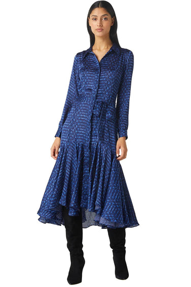 Misa Martine Dress in Midnight Shibori - Estilo Boutique