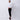 Monrow Mock Neck Shirred Sleeve Top in White - Estilo Boutique