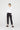 Monrow Mock Neck Shirred Sleeve Top in White - Estilo Boutique