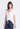 Monrow Oversized V Neck Tee in White - Estilo Boutique