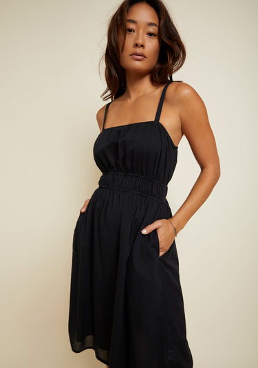 Nation Opal Sundress in Jet Black - Estilo Boutique