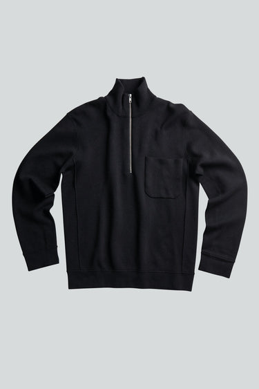 NN07 Luis Half Zip Cotton Blend Sweater - Estilo Boutique