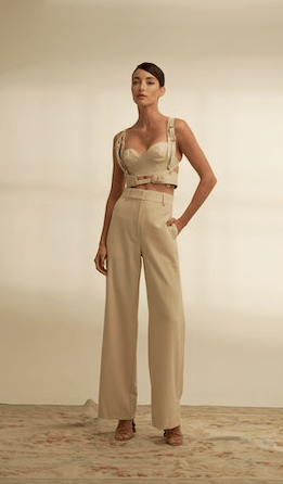 Nonchalant Houston Harness in Crema - Estilo Boutique