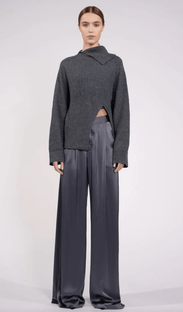 Nonchalant Paris Pant in Gray - Estilo Boutique
