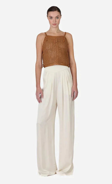 Nonchalant Patrice Pant in Vanilla - Estilo Boutique