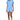 Parker Short Sleeve Romper in Azure Blue - Estilo Boutique