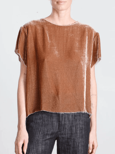 Pharaoh Piper Tee in Nutmeg - Estilo Boutique