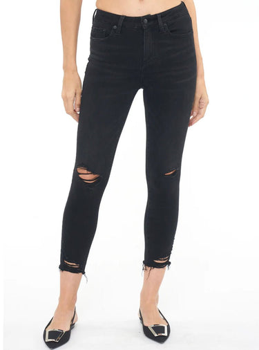 Pistola Audrey Crop Mid Rise Skinny in Carbon - Estilo Boutique