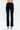 Pistola Teagan High Rise Vented Slim Cigarette in Dark Vinyl - Estilo Boutique