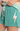 P.J. Gradient Good Vibes Shorts in Sea Green - Estilo Boutique