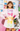 Queen of Sparkles Pale Pink Multi Metallic Bow Sweatshirt Dress - Estilo Boutique