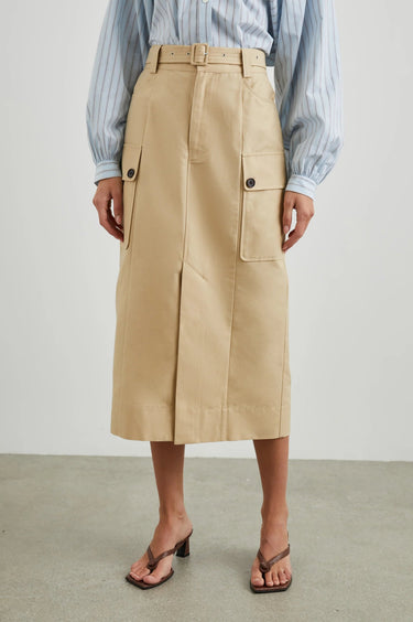 Rails Cyrus Skirt in Khaki - Estilo Boutique