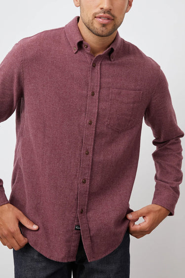 Rails Runson Shirt in Currant - Estilo Boutique