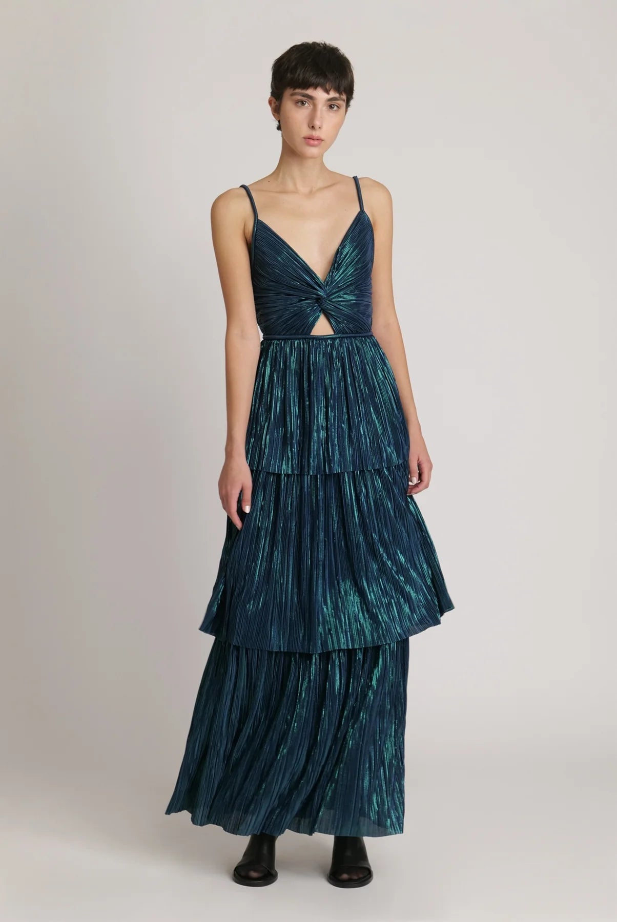 dark sea green color dress Long Mermaid Dark Green Satin Bridesmaid Dresses fg4807 formalgowns