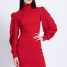 Sabina Musayev Lunar Dress in Red - Estilo Boutique