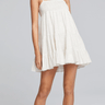 Saltwater Kimber Mini Dress in Vanilla Polka Cream - Estilo Boutique