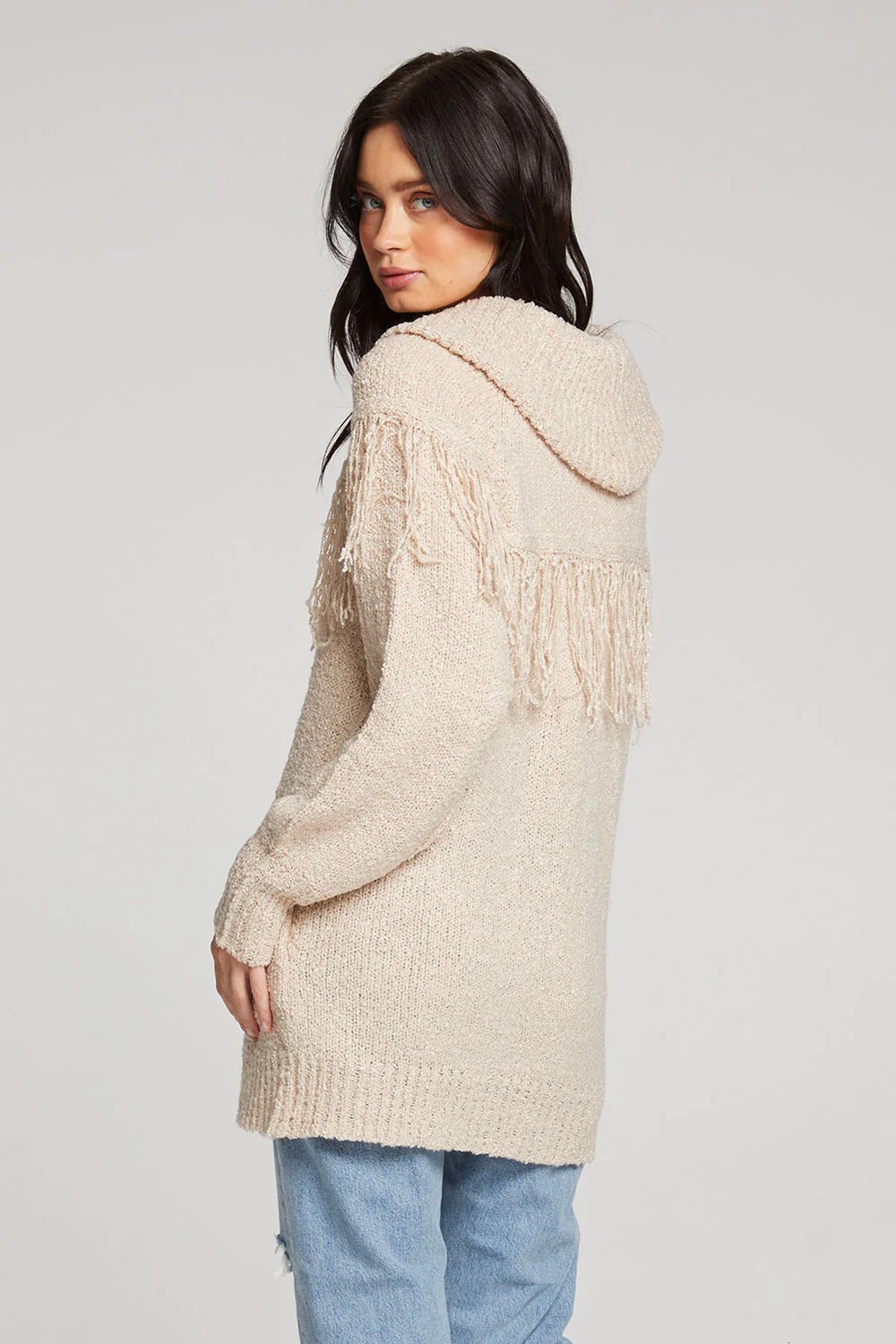 Saltwater Luxe Aura Sweater in Natural - Estilo Boutique