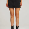Saltwater Luxe Palma Mini Skirt in Washed Black - Estilo Boutique