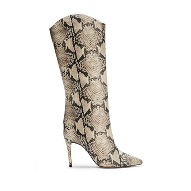 Schutz Maryanna Boot in Natural Snake Skin - Estilo Boutique