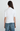 Stateside 2x1 Rib S/S Mock Neck Top in White - Estilo Boutique