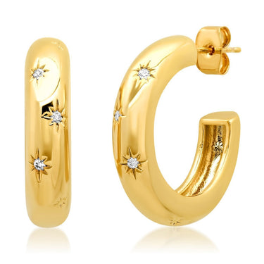 Tai Jewelry Celestial Huggie - Estilo Boutique