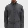 Theory Hugh Shirt in Medium Charcoal - Estilo Boutique