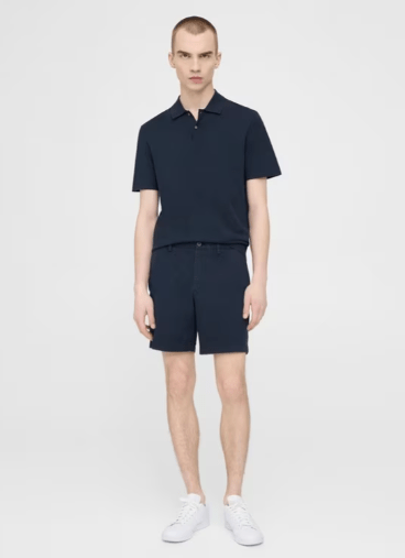 Theory Zaine 7" Short in Baltic - Estilo Boutique