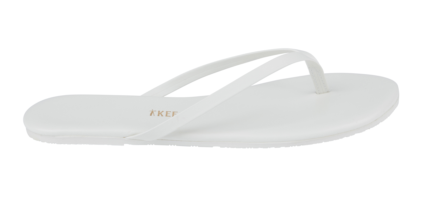 Tkees Solids Sandals in White