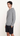 Vince Heather Thermal Popover Hoodie in Heather Black - Estilo Boutique