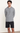 Vince Heather Thermal Popover Hoodie in Heather Black - Estilo Boutique