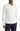 Vince Heavyweight Cotton Long Sleeve Polo in Off White - Estilo Boutique