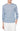 Vince Linen Stripe Crewneck Shirt in Night Blue and Off White - Estilo Boutique