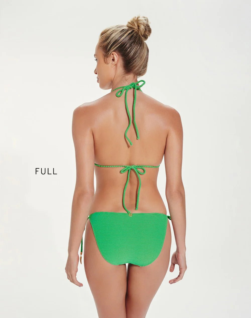 Vix Swim Kayla Diara Tie Side Bottoms in Cactus - Estilo Boutique