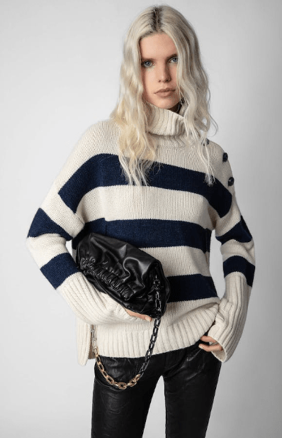 Zadig Voltaire Alma Sweater in Sugar