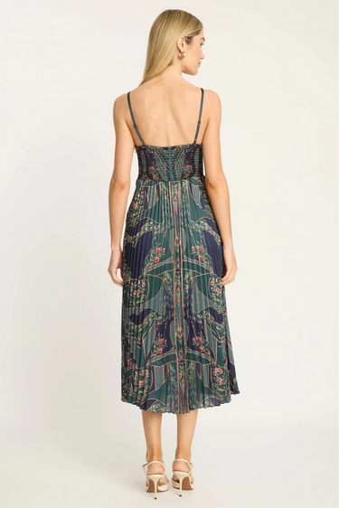 Caballero Donna Dress in Patchwork Flower