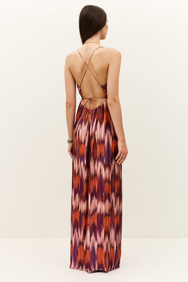 ba&sh Anaelle Maxi Dress in Orange