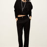 ba&sh Branny Top in Noir - Estilo Boutique