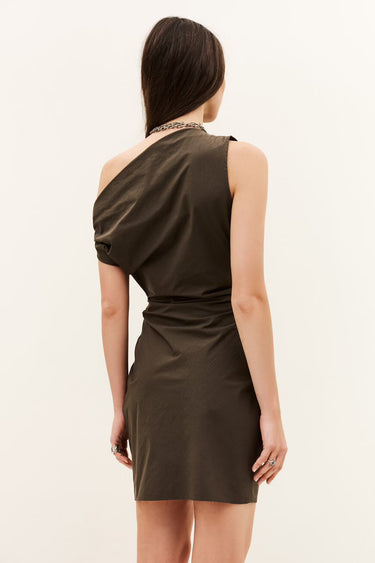 ba&sh Oris Mini Dress in Brown