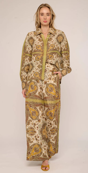 Love the Label Jocelyn Pant Jocelyn Pant in Kaleidoscope Scarf Print
