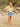 Sundry Vintage Terry Mini Skirt in College Blue