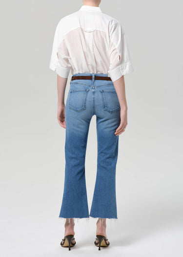 Citizen of Humanity Goldie Ankle Kick Flare In Calla