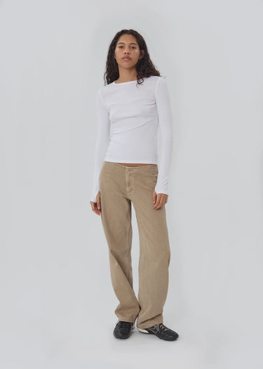 Still Here Sports Jean in Pear
