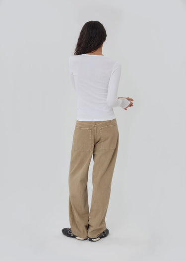 Still Here Sports Jean in Pear