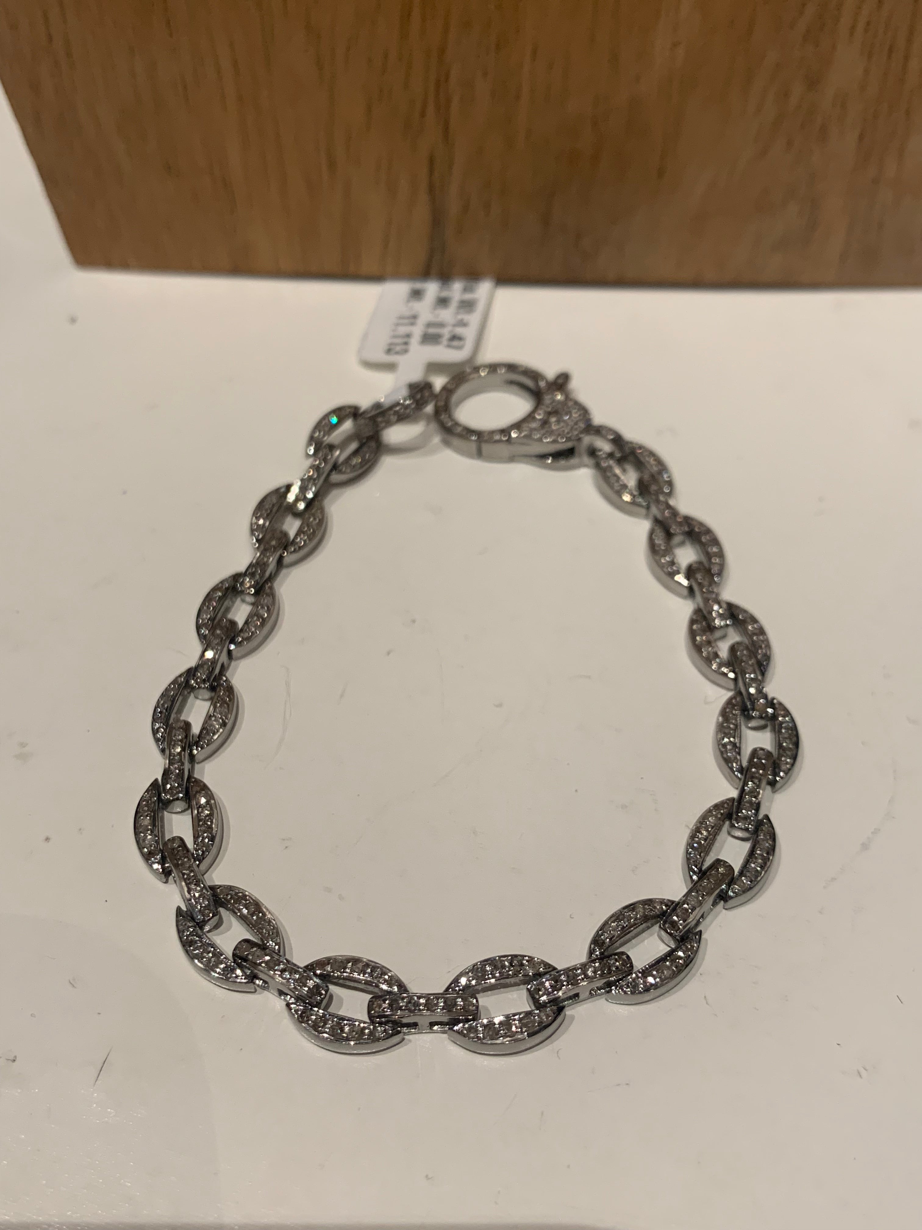 Paula Rosen Diamond Chain Bracelet