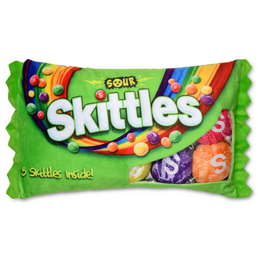 Iscream 17" Sour Skittles Packaging Fleece Plush