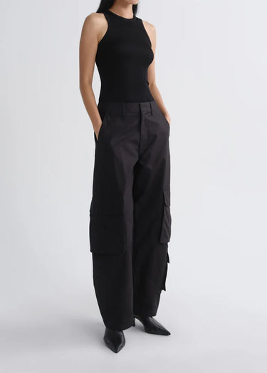 Agolde Andre Racer Tank in Black