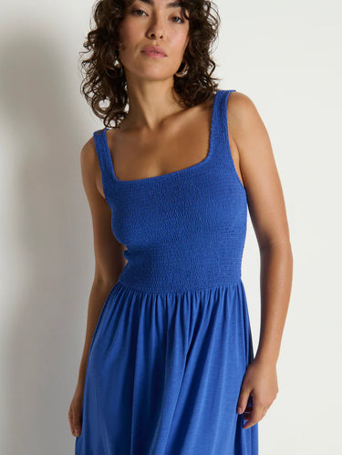 Nation Adeline Midi Dress in Lapis