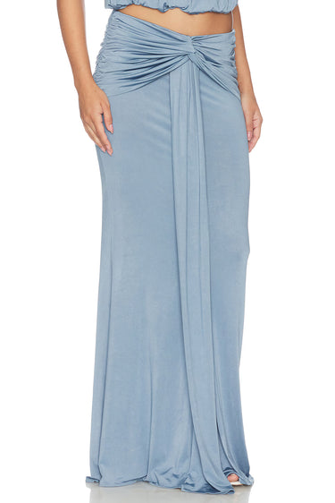 Amanda Uprichard Breana Maxi Skirt in Normandy