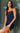 Generation Love Alisa Lace Hammered Satin Cami in French Navy Black
