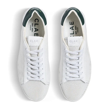 Clae Bradley Knit Sneaker in White Pine Needle